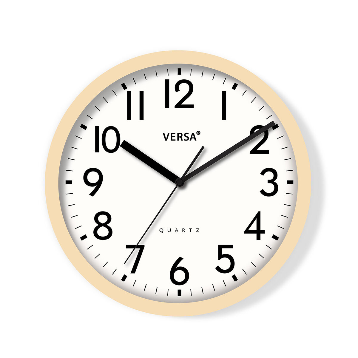 Horloge Murale Versa Plastique 4,8 x 31 x 31 cm