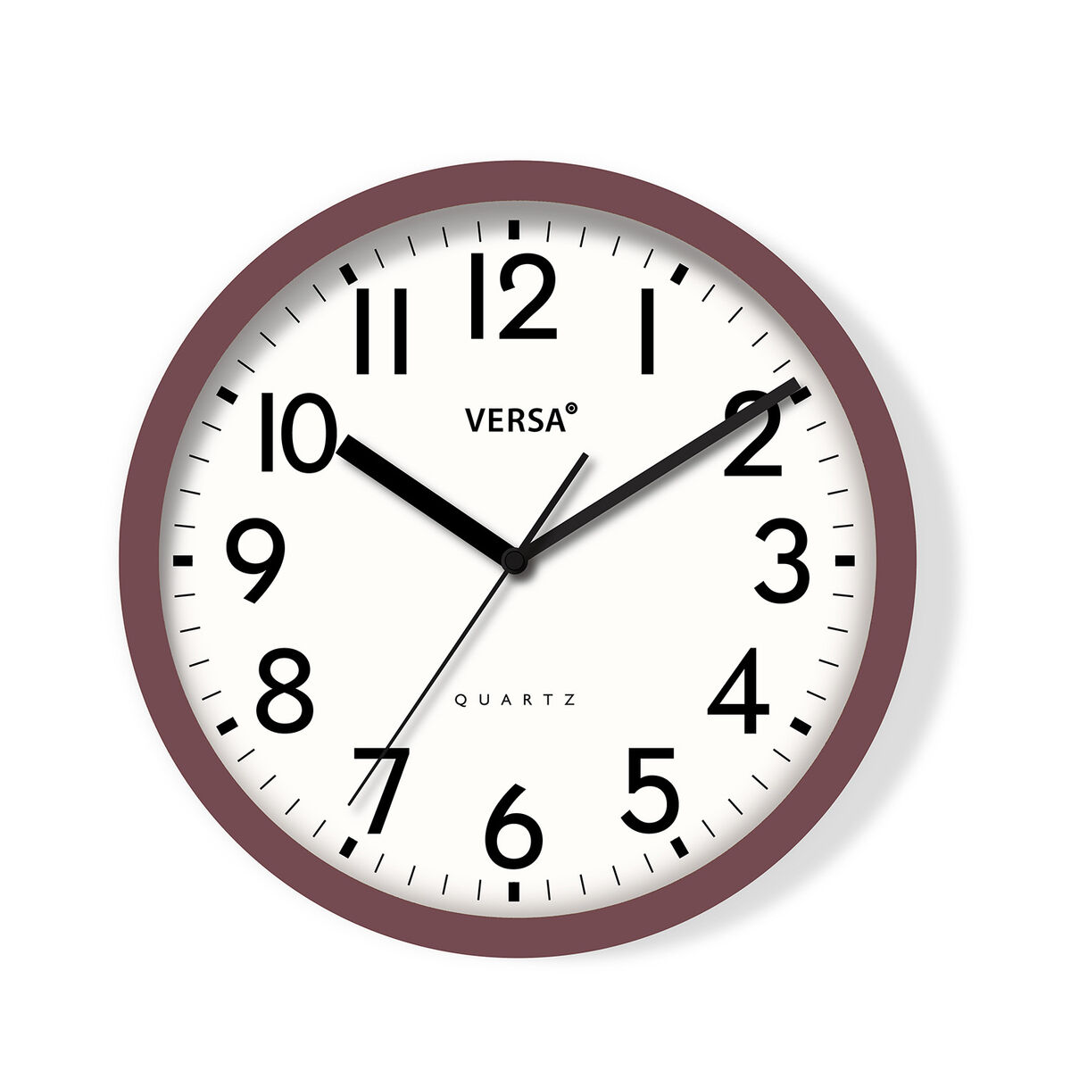 Horloge Murale Versa Plastique 4,8 x 31 x 31 cm