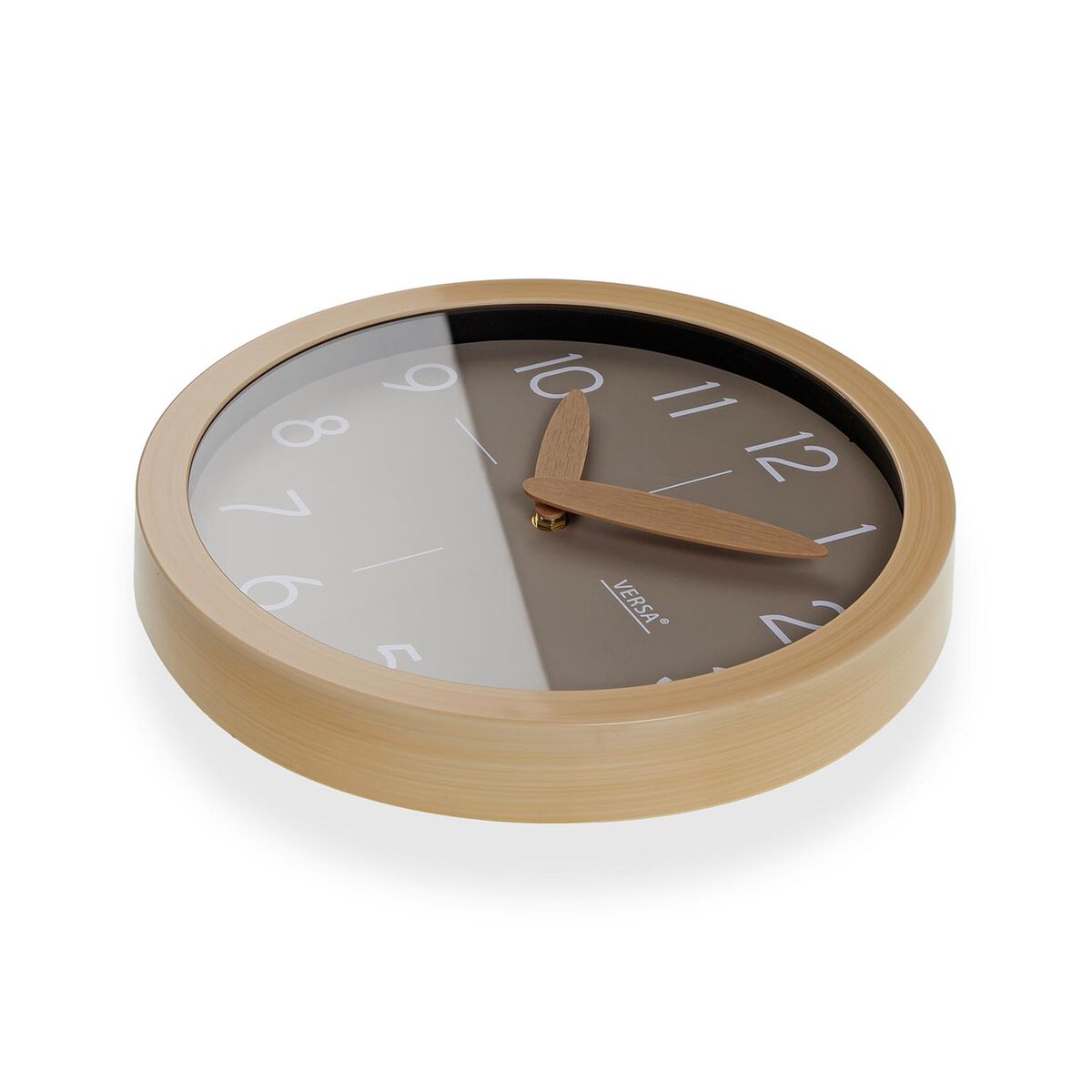 Image secondaire de Horloge Murale Versa Gris Plastique Minimaliste 4,1 x 30 x 30 cm