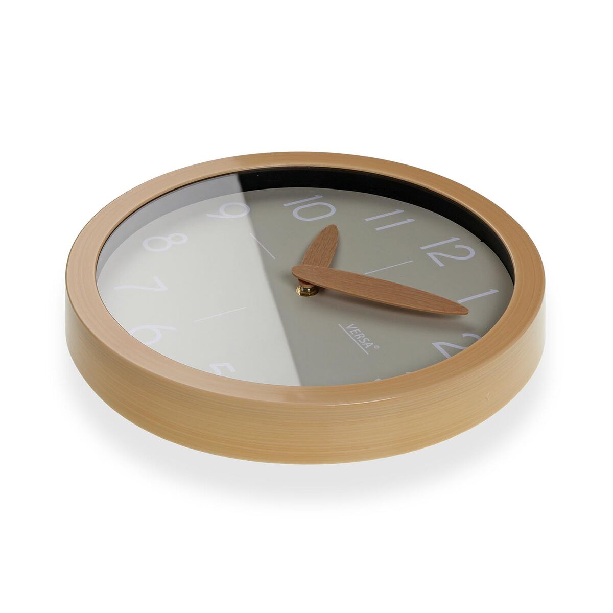 Image secondaire de Horloge Murale Versa Gris Plastique Minimaliste 4,1 x 30 x 30 cm