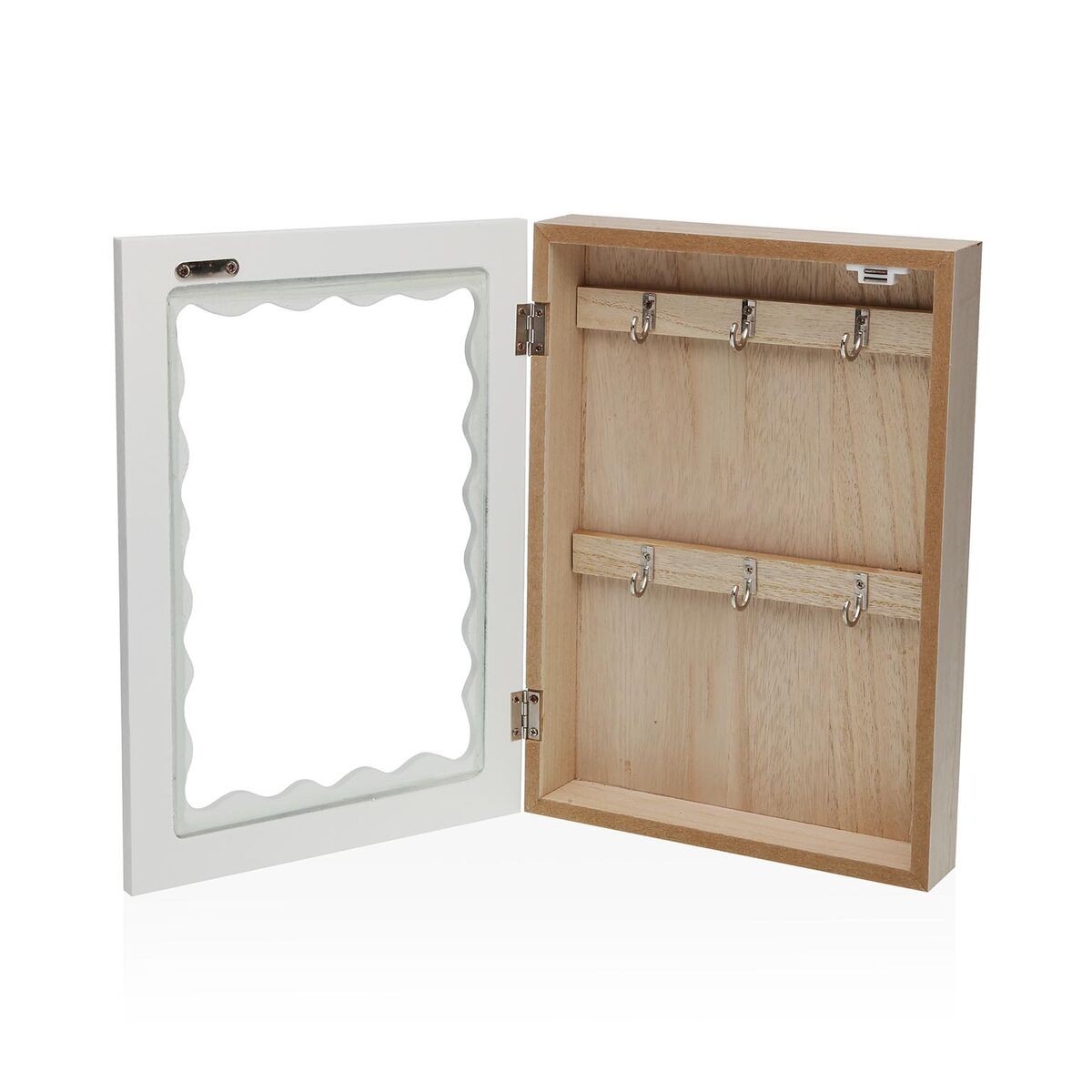 Image secondaire de Boîte à bijoux Versa Blanc Bois