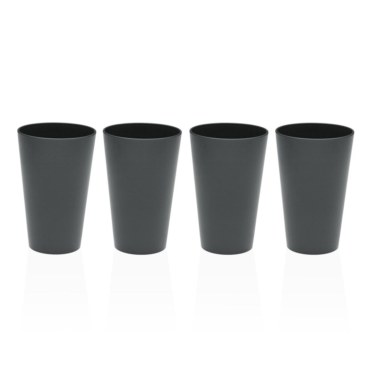 Pot pour ustensiles de cuisine Versa Polyéthylène RPET 13,8 cm 4 Pièces