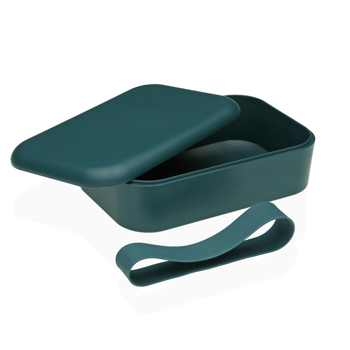 Image secondaire de Boîte à lunch Versa Bleu Polyéthylène RPET
