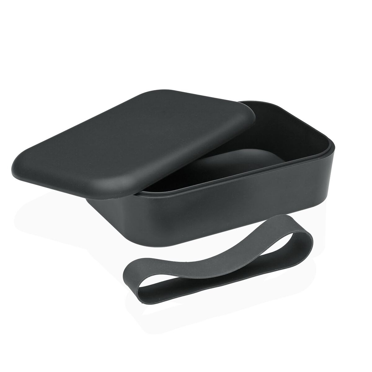 Image secondaire de Boîte à lunch Versa Gris Polyéthylène RPET