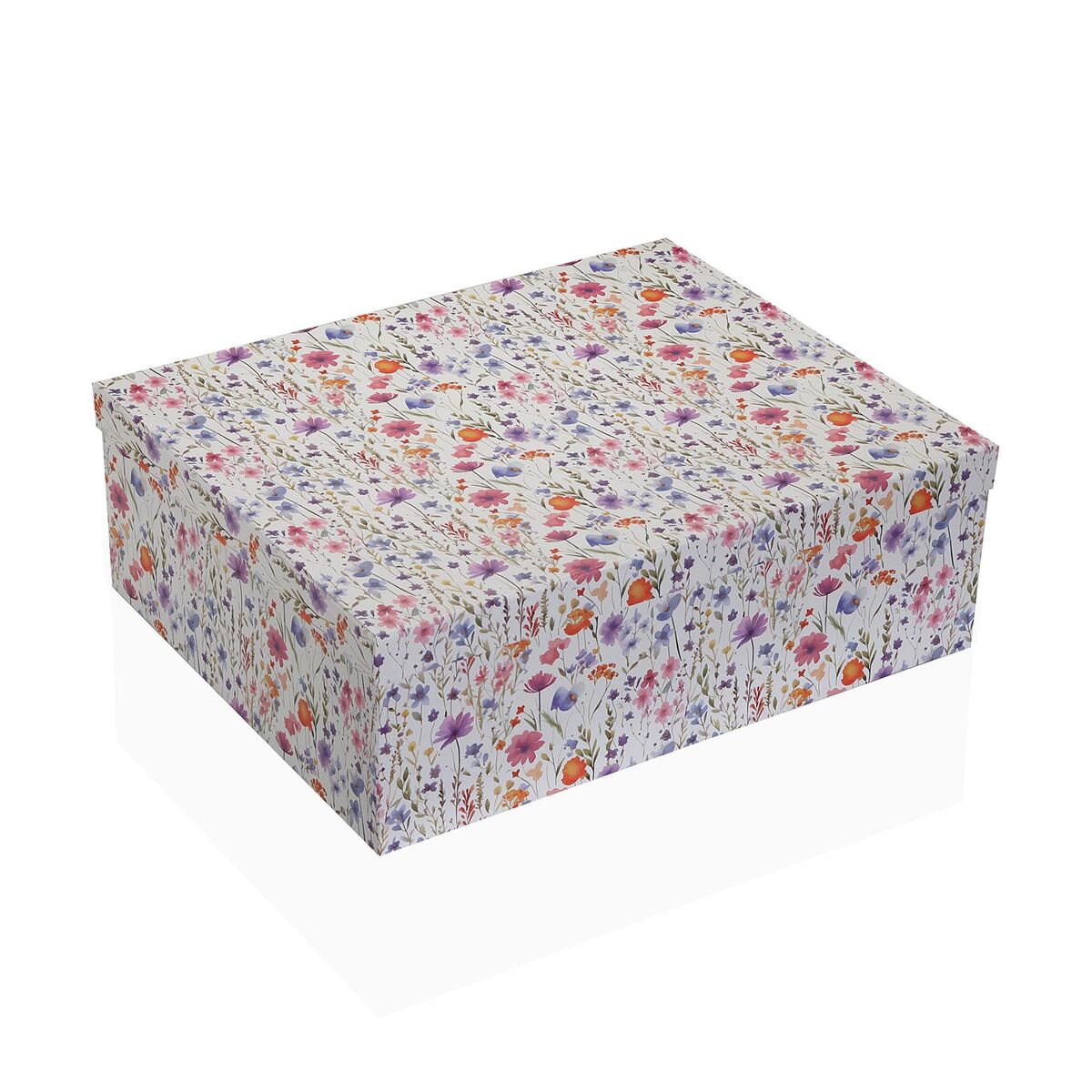 Image secondaire de Set de boîtes décoratives Versa Carton Fleurs (15 Pièces)
