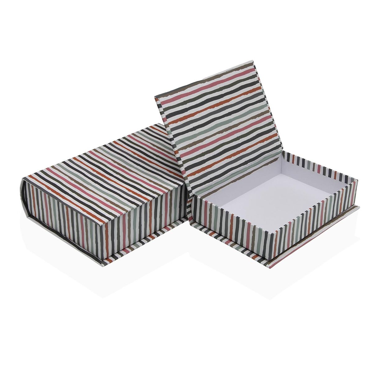 Image secondaire de Boîte Décorative Versa Toile Bois MDF Livre