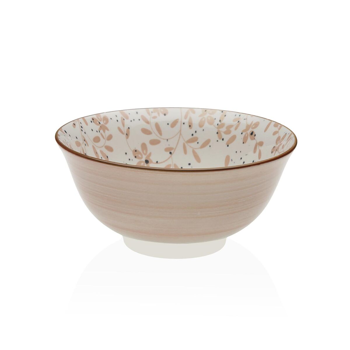 Bol Versa Beige Porcelaine 14 x 8,3 x 14 cm