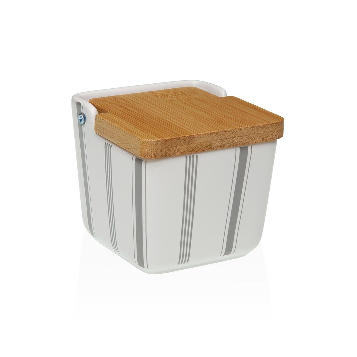 Salière avec couvercle Versa G-LINES Céramique 8,8 x 8,5 x 8,8 cm