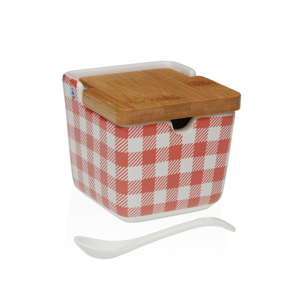 Sucrier Versa VICHY Céramique 8,8 x 8,5 x 8,8 cm