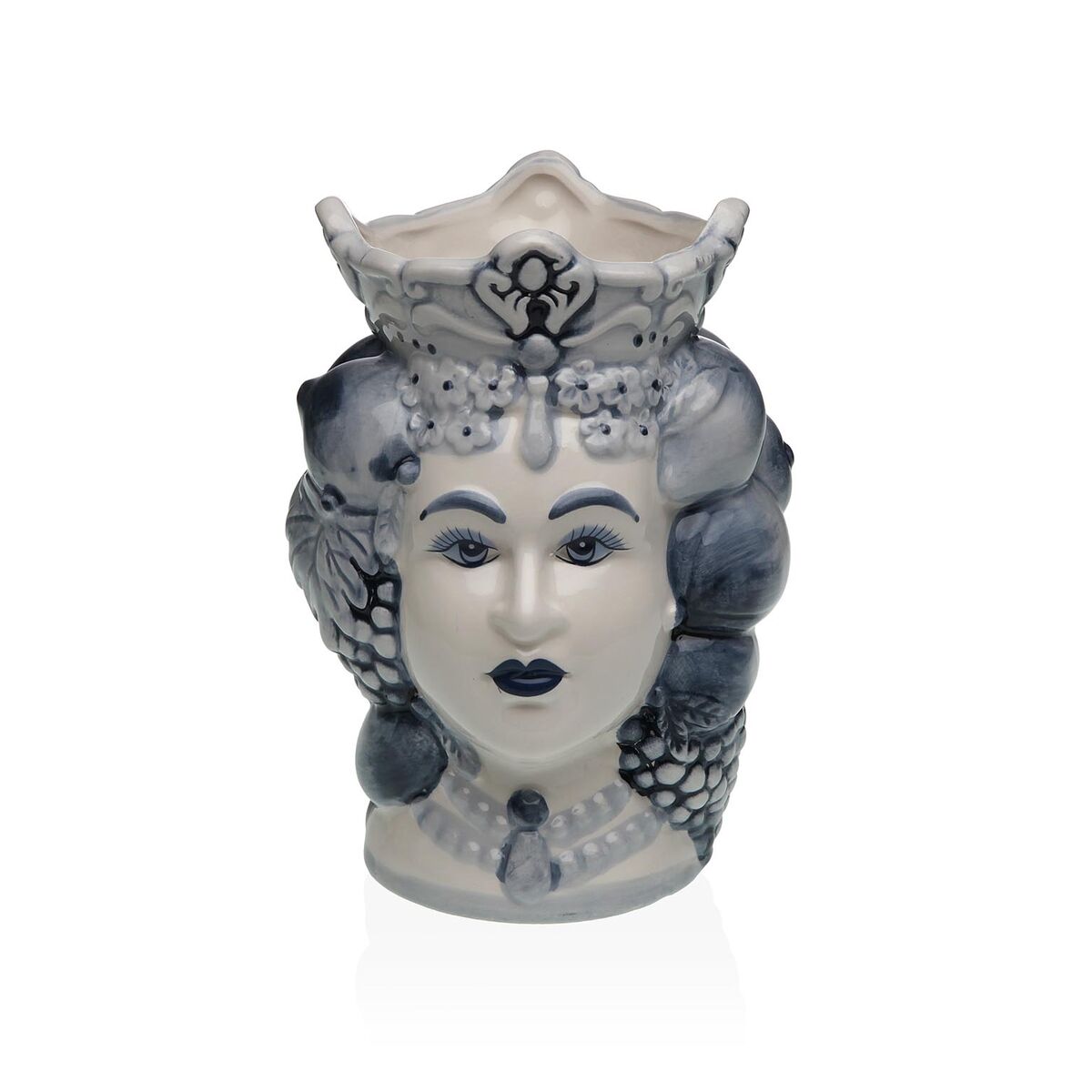 Vase Versa MARA Céramique Escandinavo/Nórdico 12 X 17,8 X 11,8 CM