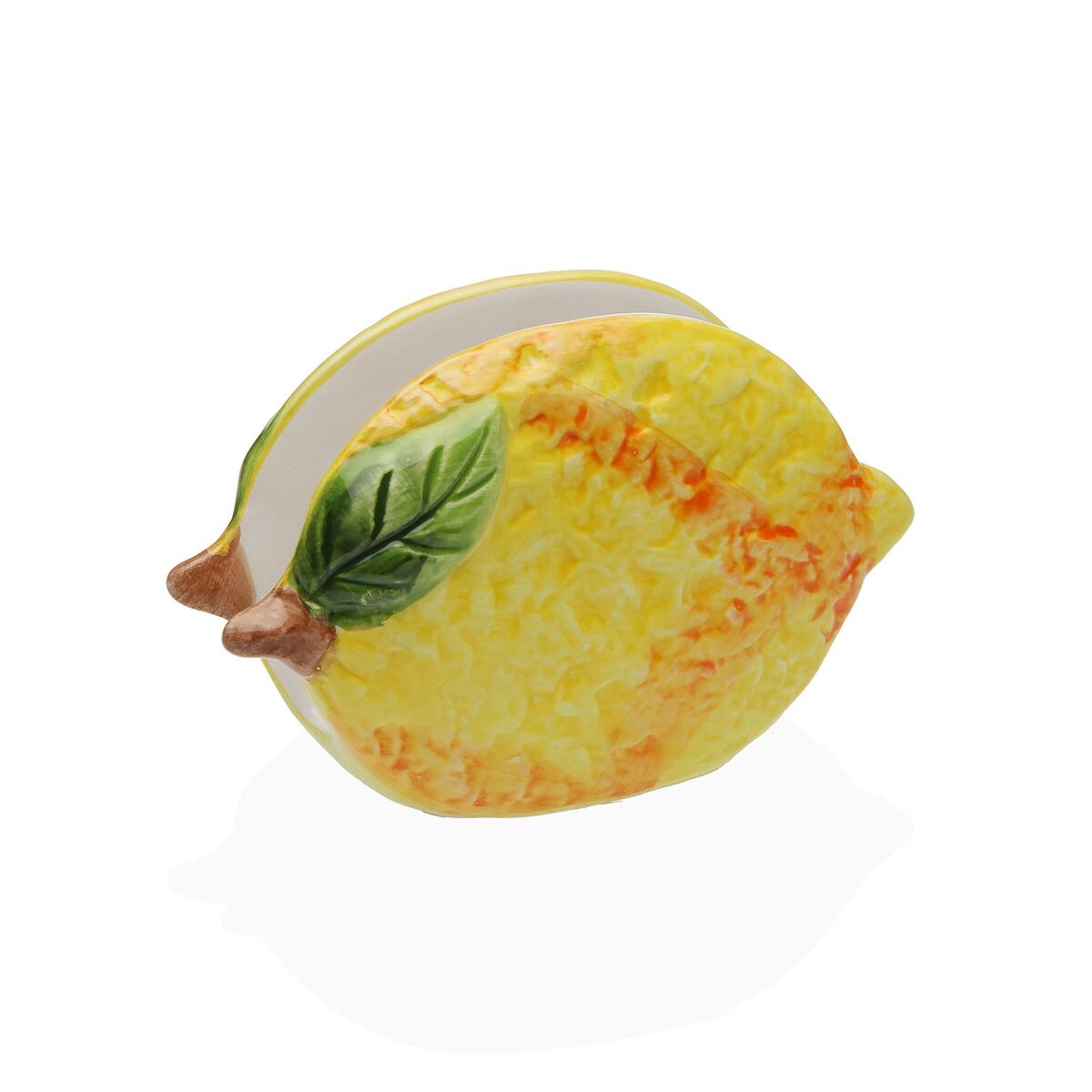 Porte-serviettes Versa Céramique 9 X 13,8 X 5,6 CM Citron