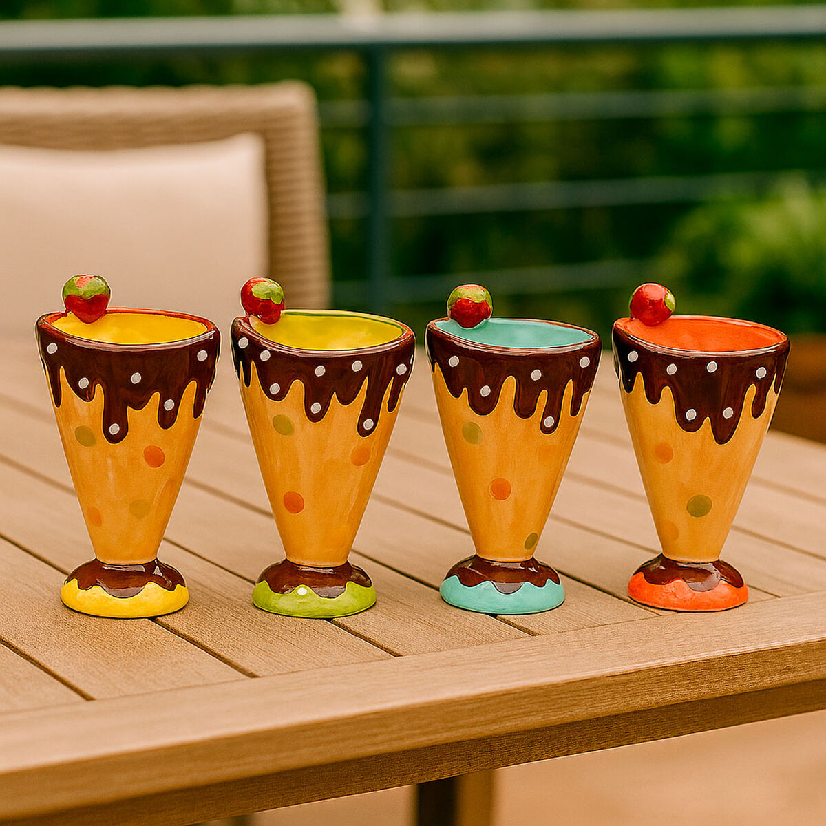 Image secondaire de Coupe de glaces et de milkshakes Versa Céramique