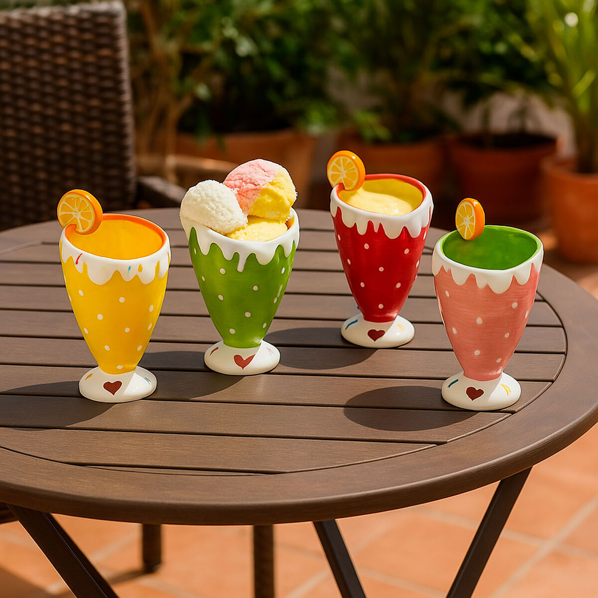 Image secondaire de Coupe de glaces et de milkshakes Versa Céramique