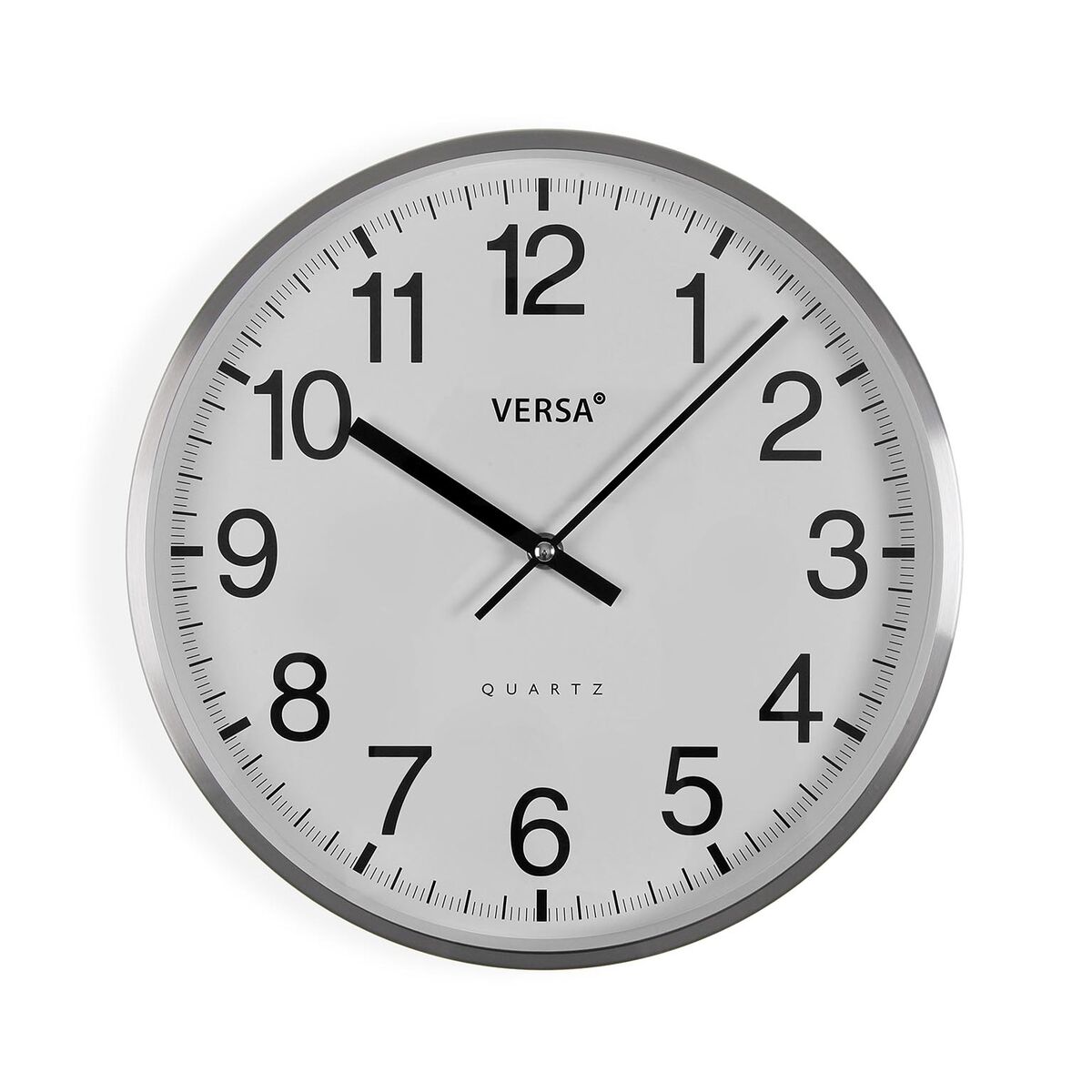 Horloge Murale Versa Blanc Métal