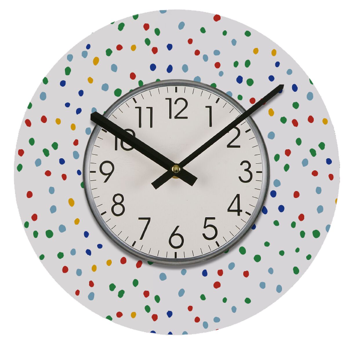 Horloge Murale Versa Bois 4 x 30 x 30 cm