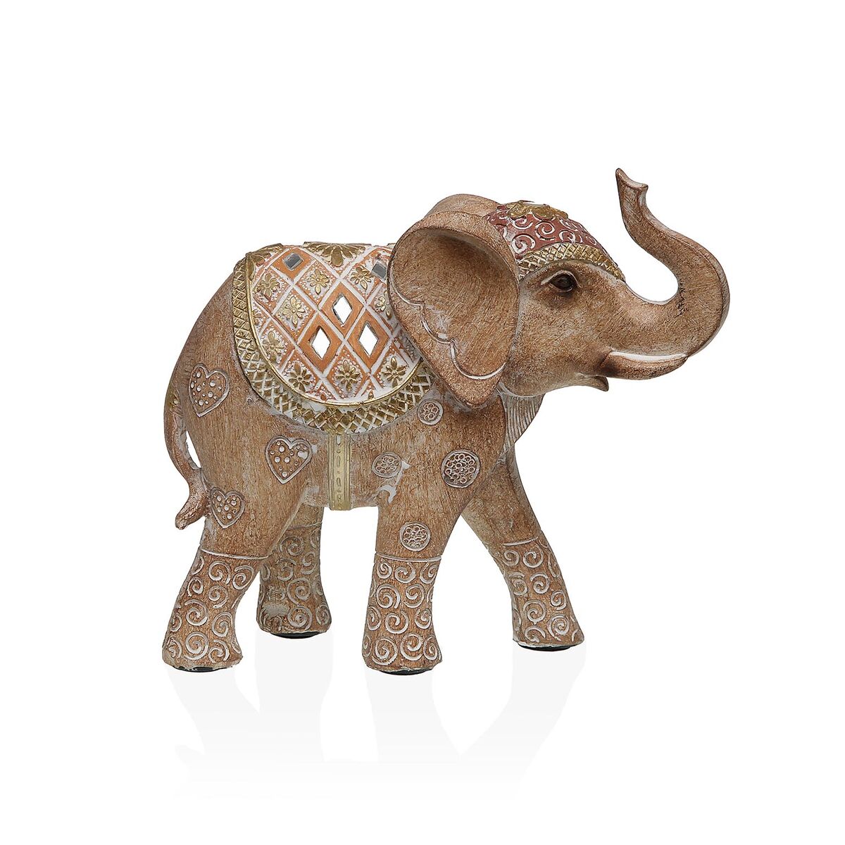 Figurine Décorative Versa Résine Eléphant 6,5 X 14,5 X 16 CM