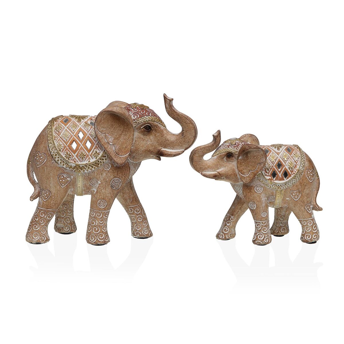 Image secondaire de Figurine Décorative Versa Résine Eléphant 6,5 X 14,5 X 16 CM