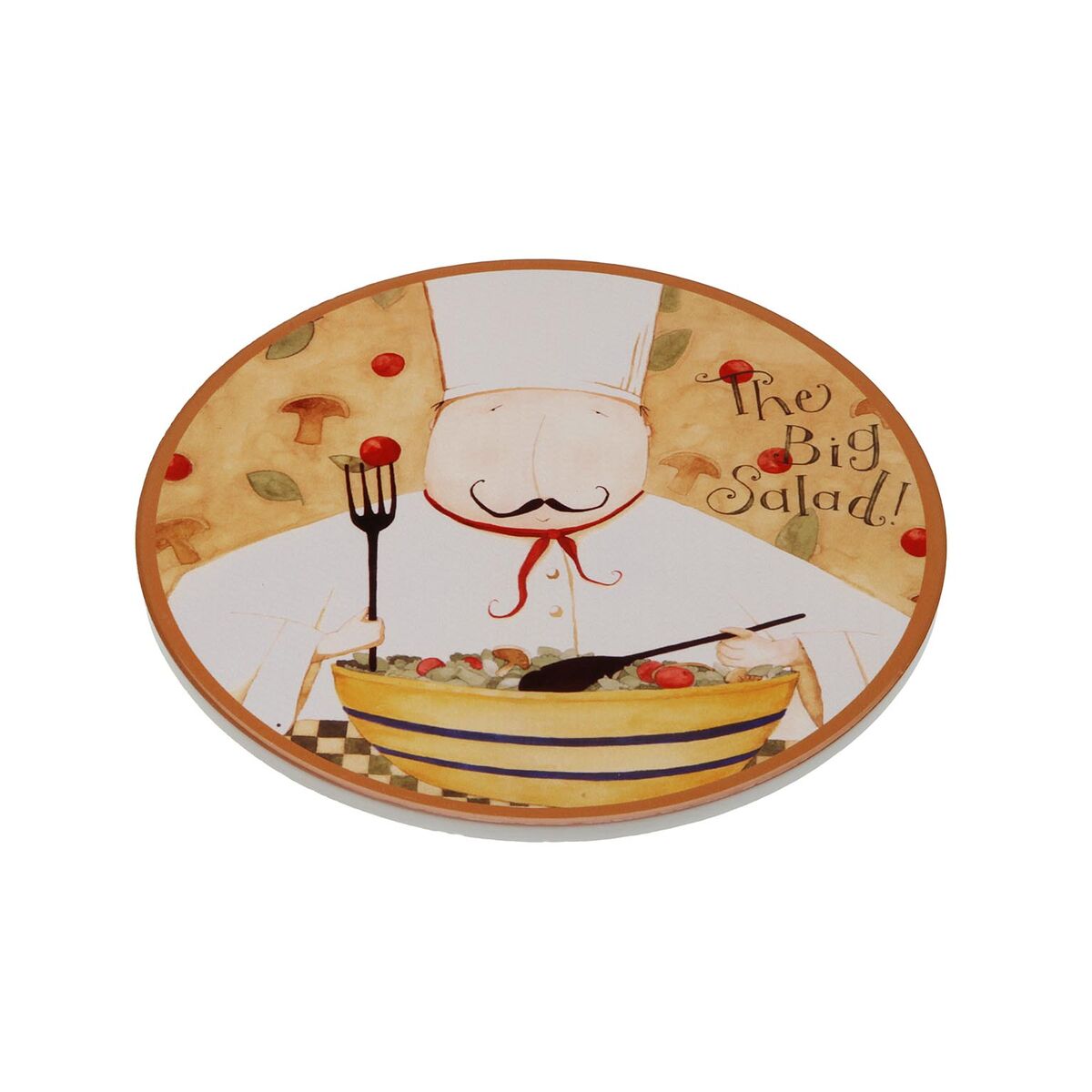 Dessous de plat Versa Liège Céramique Cuisinier 20 X 0,6 X 20 CM