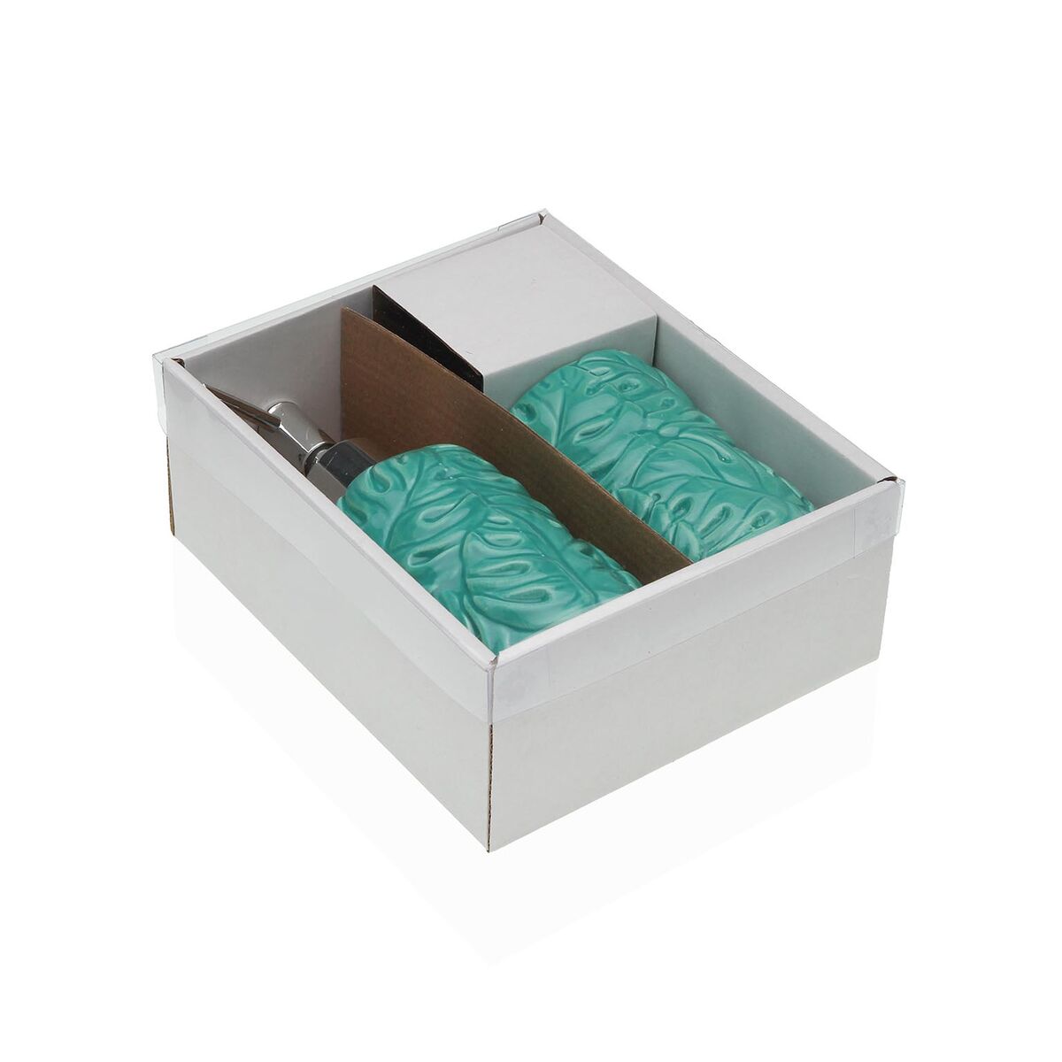 Image secondaire de Ensemble de Bain Versa Vert Dolomite 6,8 x 17 x 6,8 cm