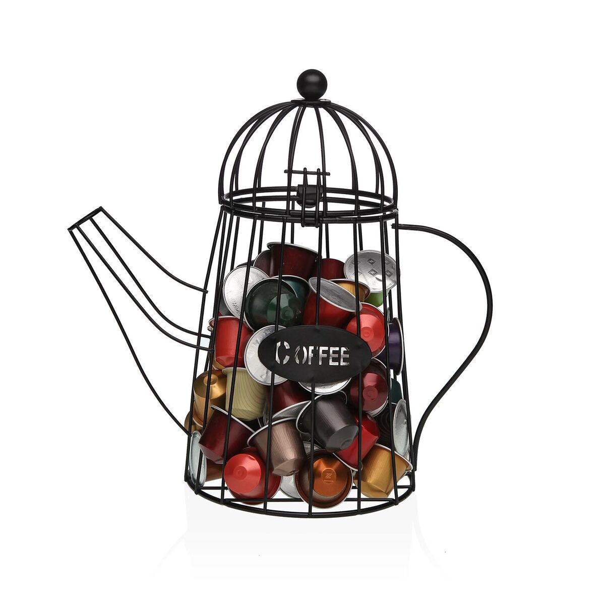 Image secondaire de Organisateur de capsules de café Versa Métal 25,5 X 26 X 13 CM Théière