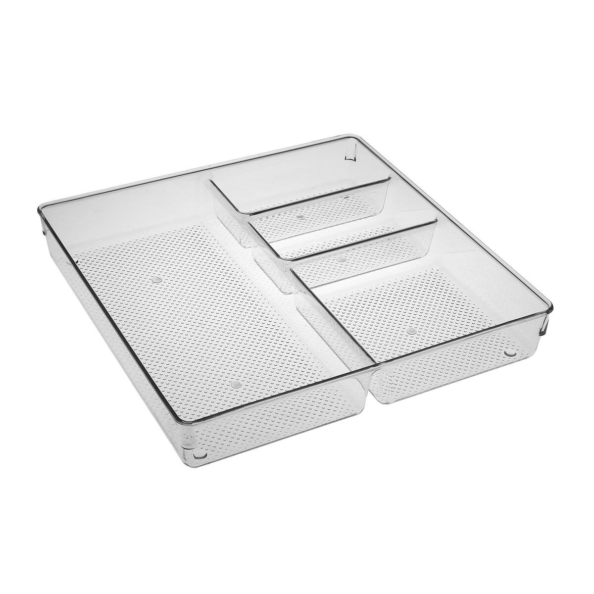 Range-couverts Versa Transparent Plastique 30,6 X 5,6 X 30,6 CM