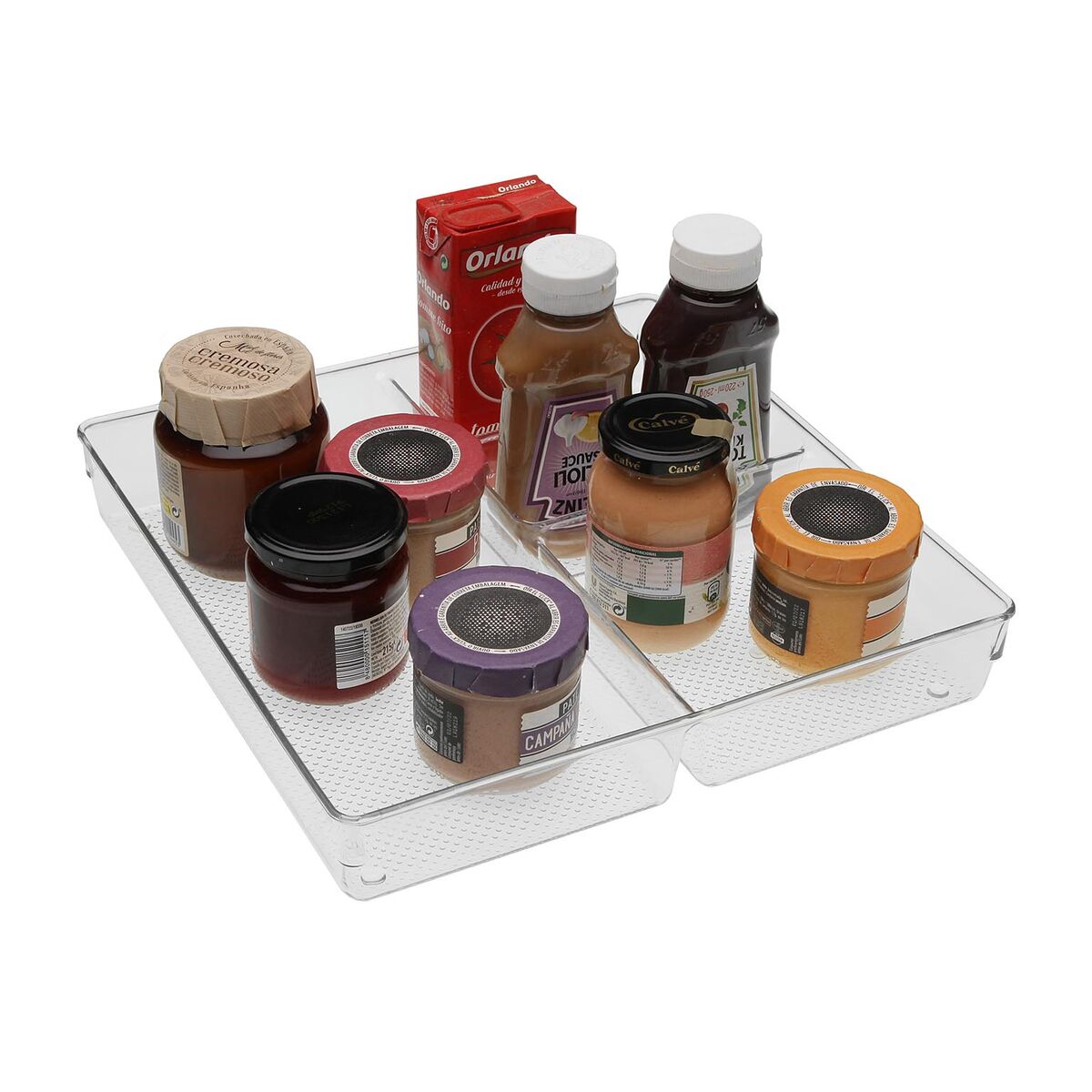 Image secondaire de Range-couverts Versa Transparent Plastique 30,6 X 5,6 X 30,6 CM