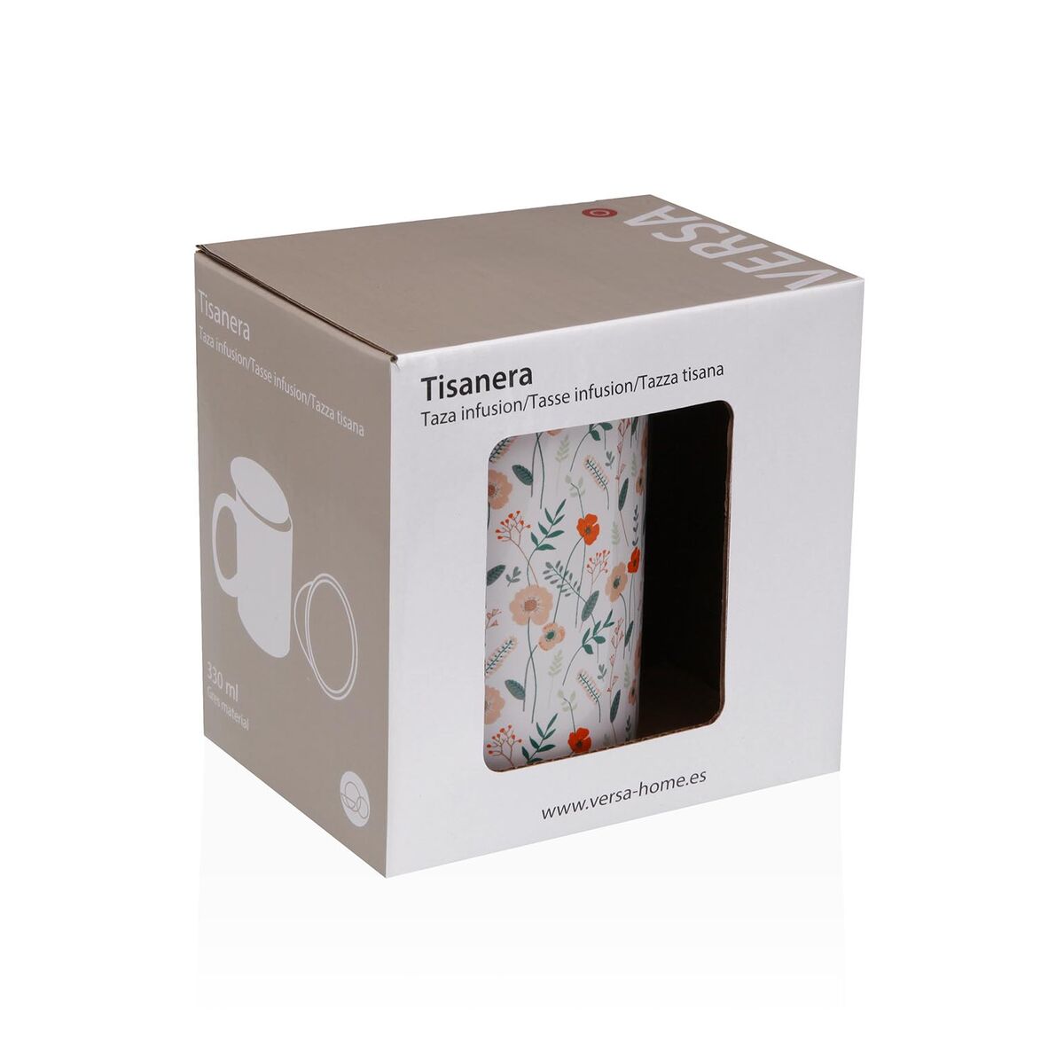 Image secondaire de Tasse avec filtre pour infusions Versa Vert