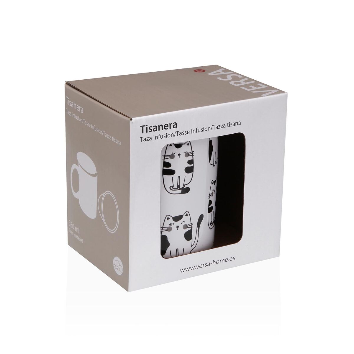 Image secondaire de Tasse avec filtre pour infusions Versa Chat
