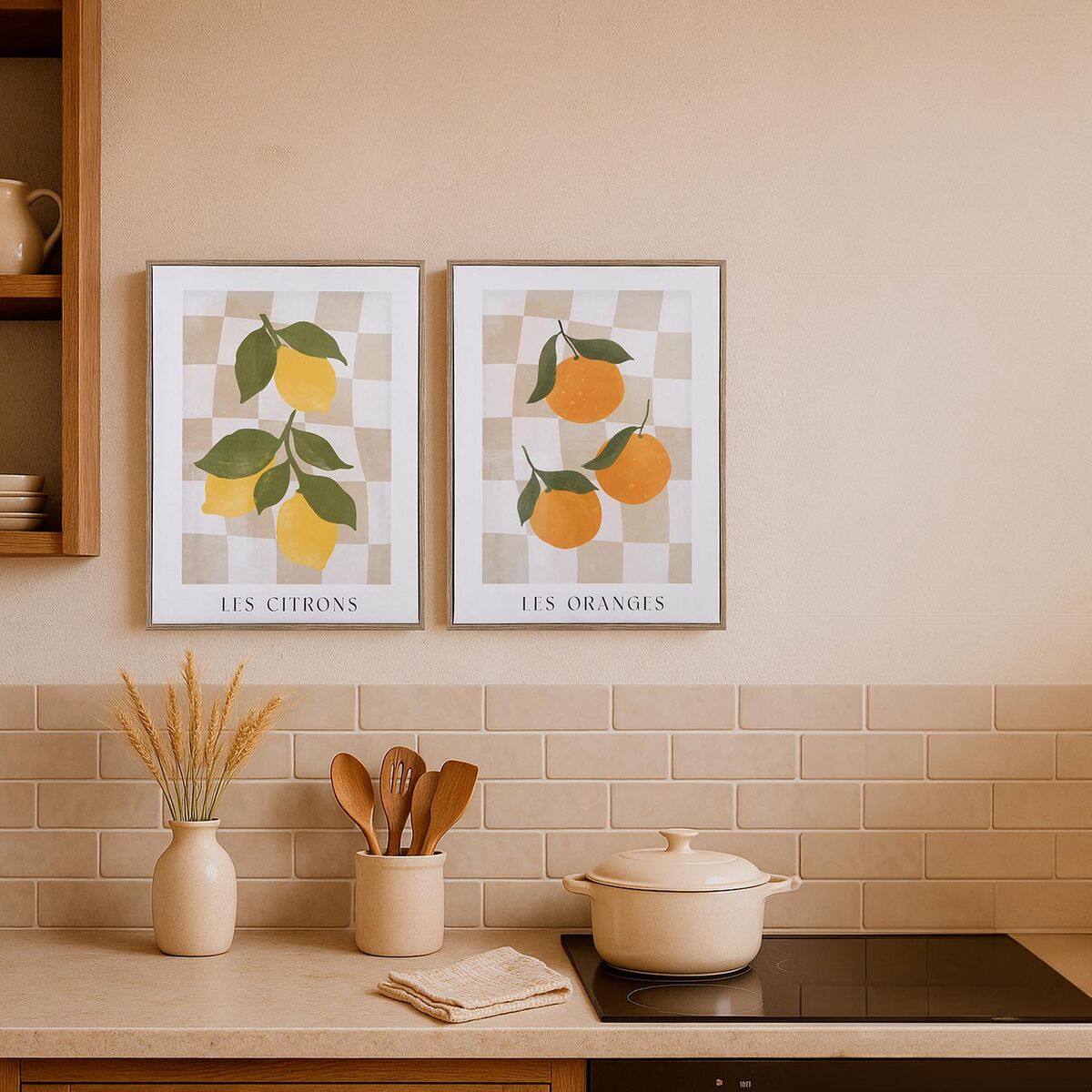 Image secondaire de Toile Versa Orange 2,2 X 40 X 30 CM