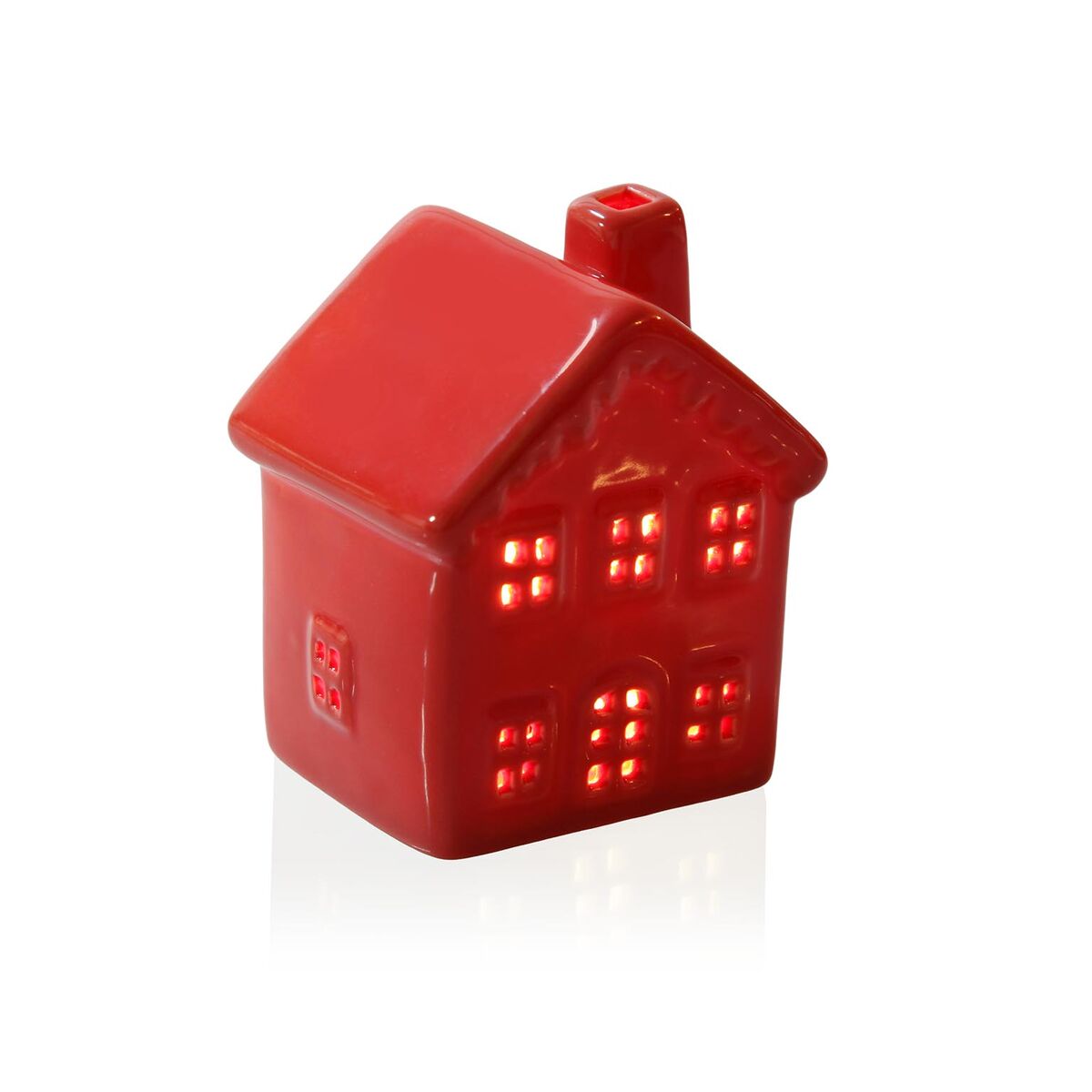 Image secondaire de Figurine Décorative Versa Rouge Maison 5,8 X 8 X 6,7 CM Figurine Décorative