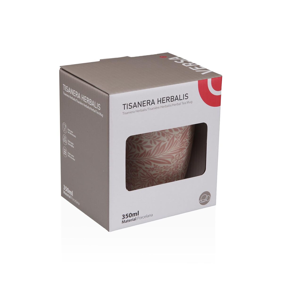Image secondaire de Tasse avec filtre pour infusions Versa Rose