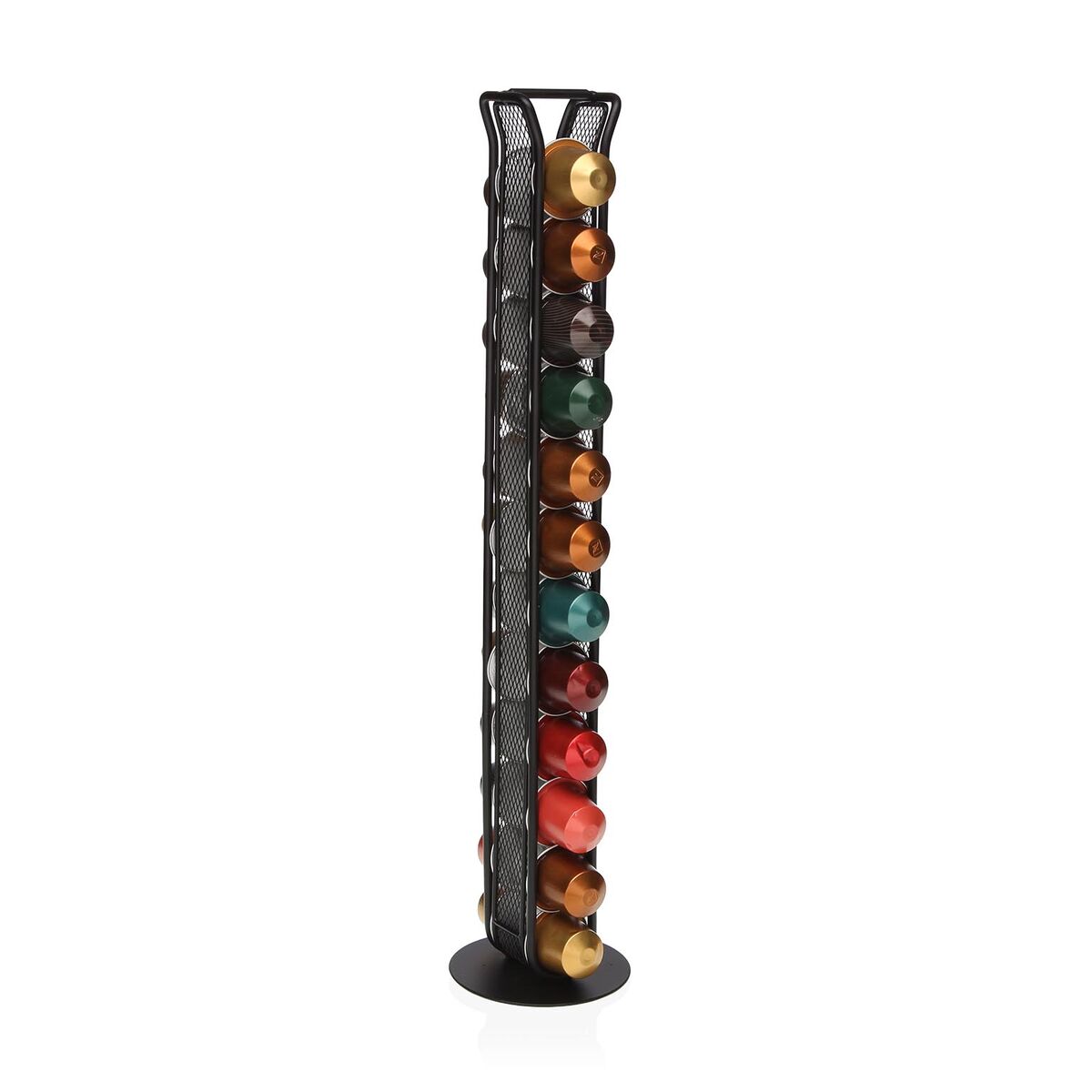 Image secondaire de Porte-capsules Versa Noir Fer 7,5 X 33,6 X 7,5 CM Nespresso