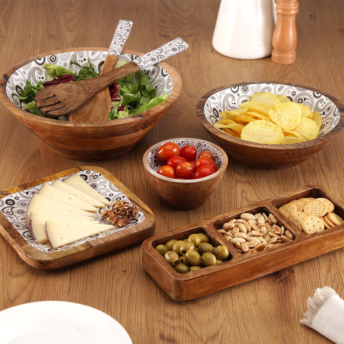 Snack tray Versa Glob 30 X 3,5 X 10 CM, view 3