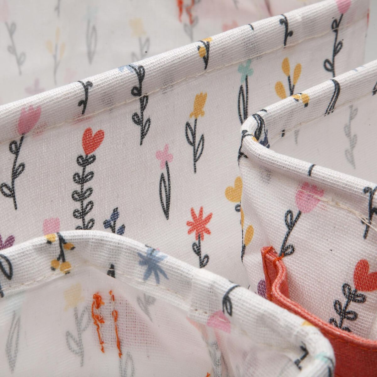 Image secondaire de Set de basket Versa Textile 18 x 14 x 28 cm 28 x 18 x 14 cm