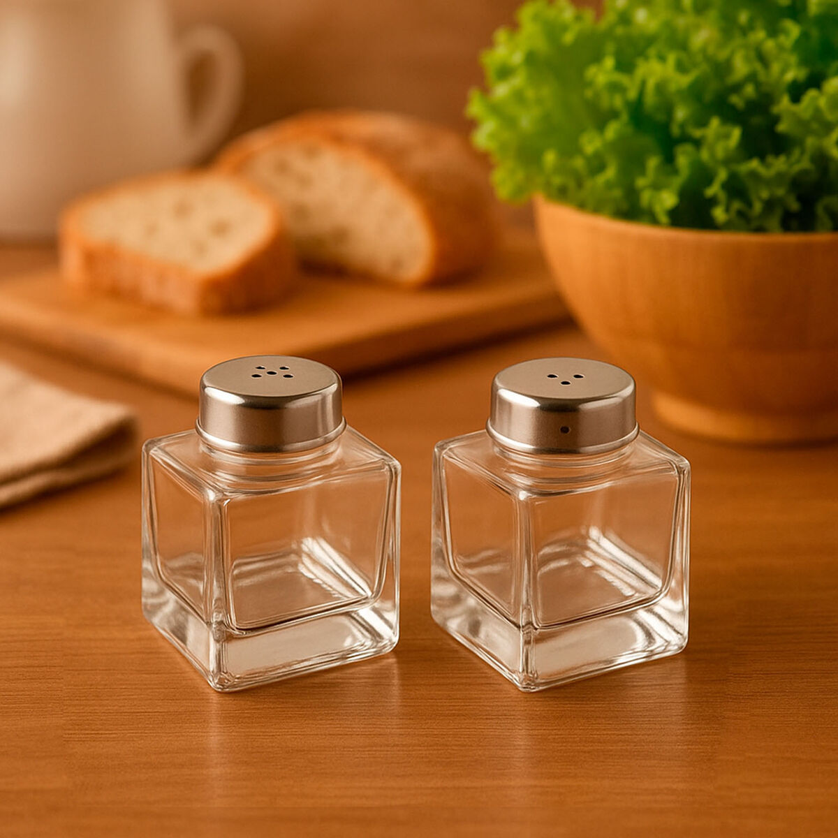 Image secondaire de Salière et Poivrière Versa Métal Verre