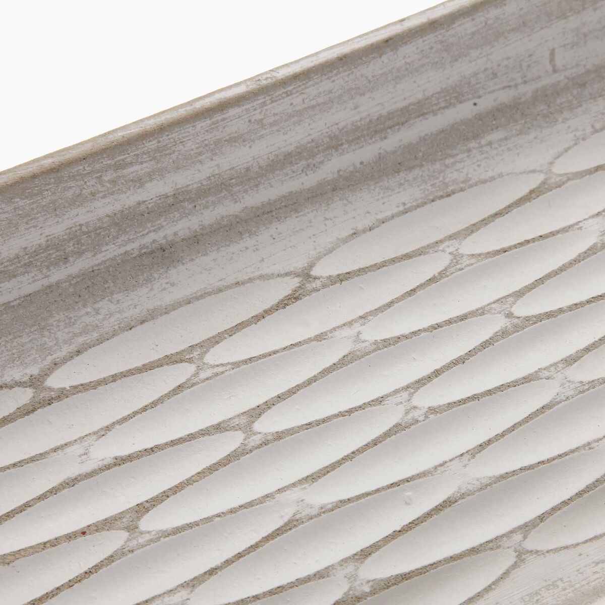 Image secondaire de Centre de Table Versa Blanc 15,5 X 6,5 X 40 CM