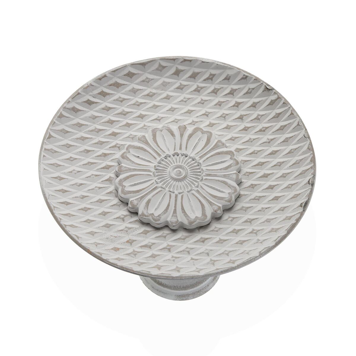Image secondaire de Centre de Table Versa Blanc 30 X 14,5 X 30 CM