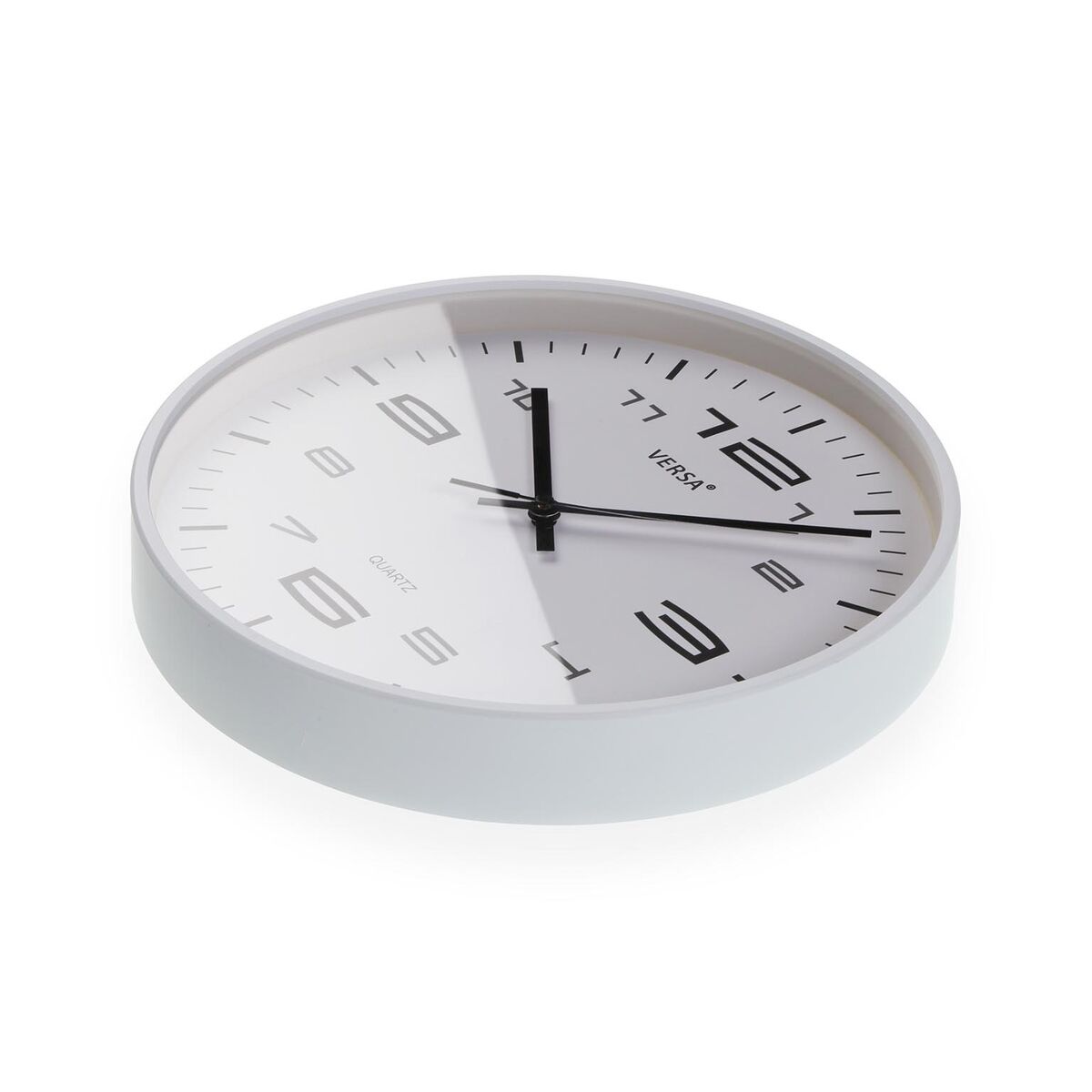 Image secondaire de Horloge Murale Versa Blanc Plastique 30 x 30 x 4 cm