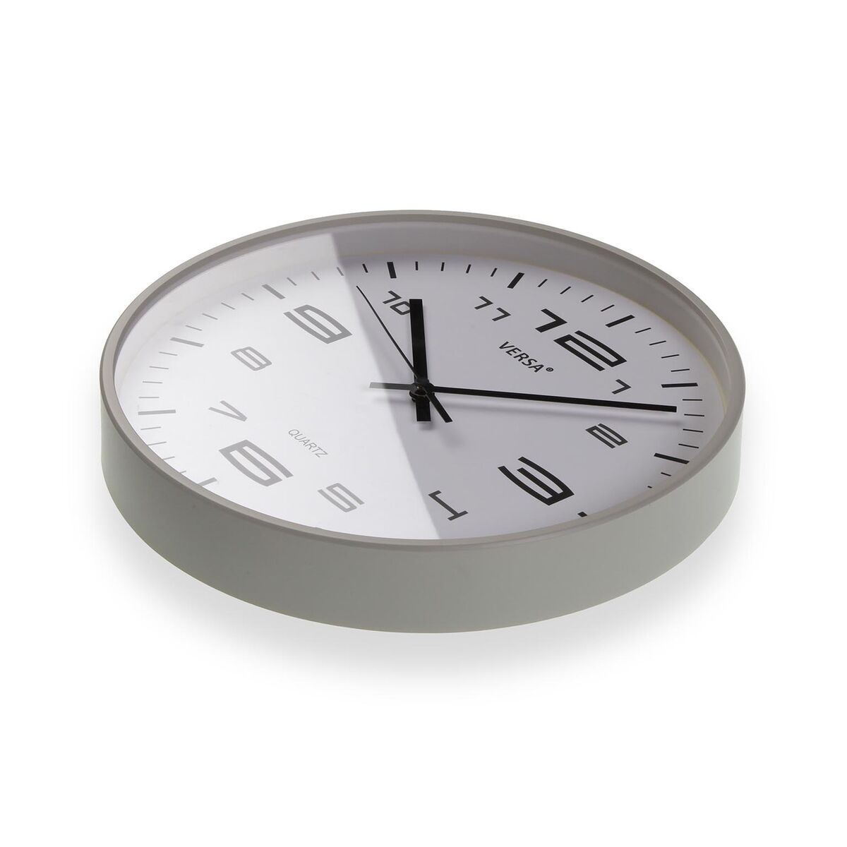 Image secondaire de Horloge Murale Versa Gris Plastique 30 x 30 x 4 cm