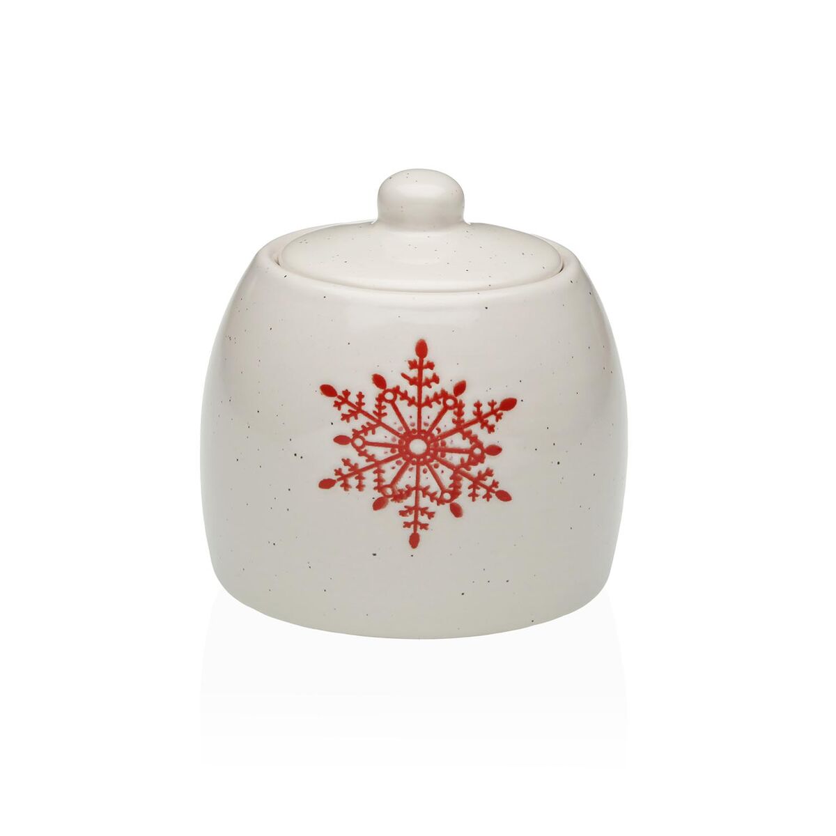 Sucrier Versa Yule Grès 6,9 x 8,9 x 6,9 cm Étoile