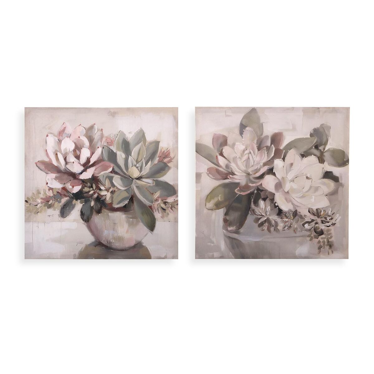 Cadre Versa Fleurs 2,5 x 40 x 40 cm
