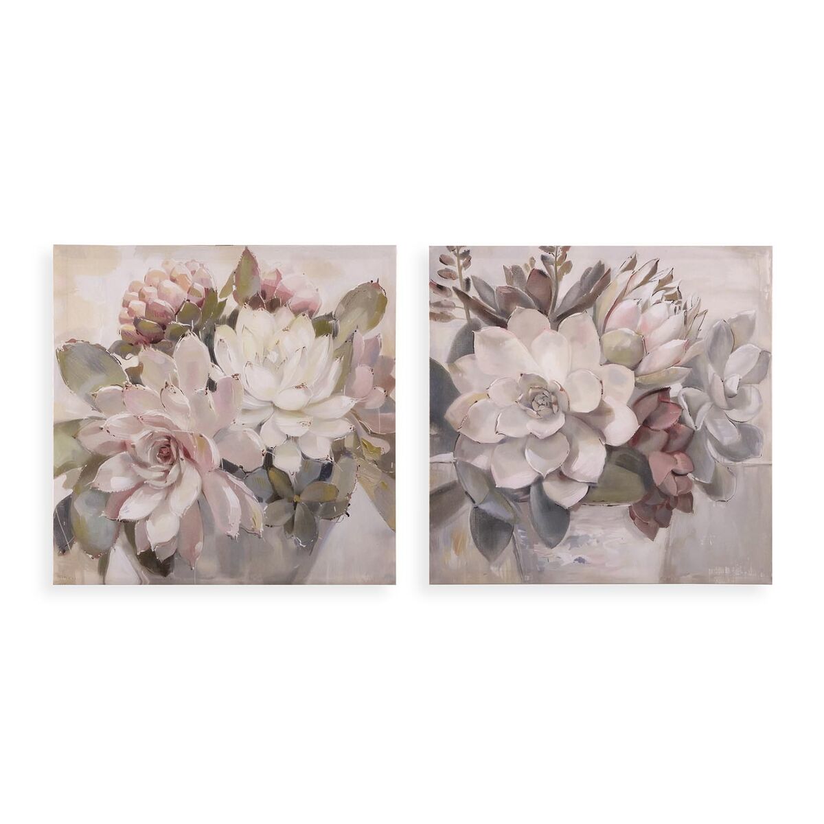 Cadre Versa Fleurs 2,5 x 40 x 40 cm