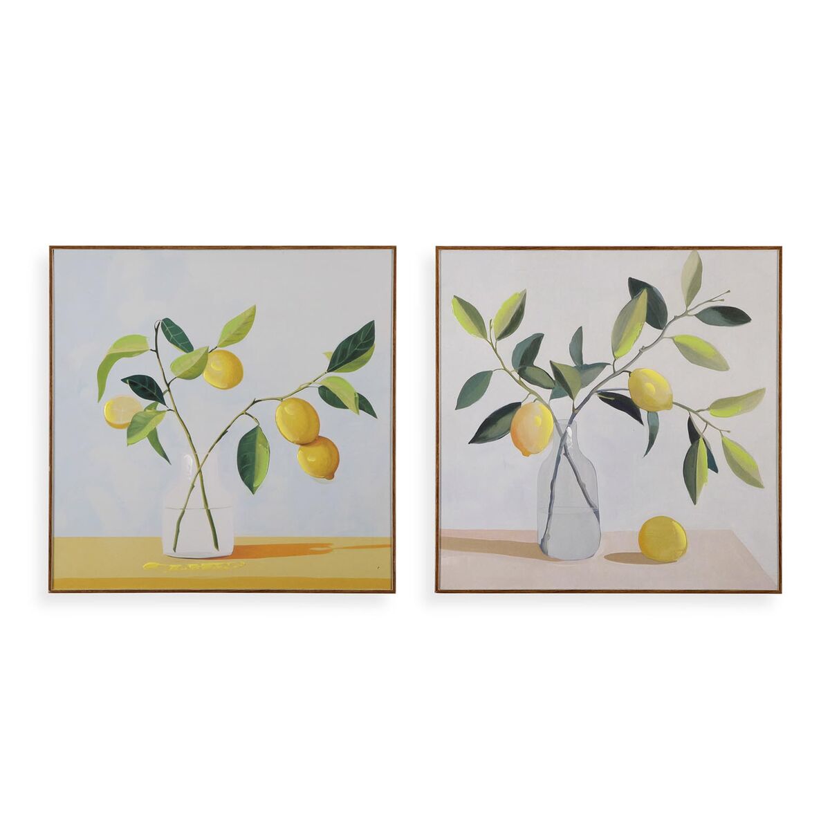 Cadre Versa Citron 2,5 x 40 x 40 cm