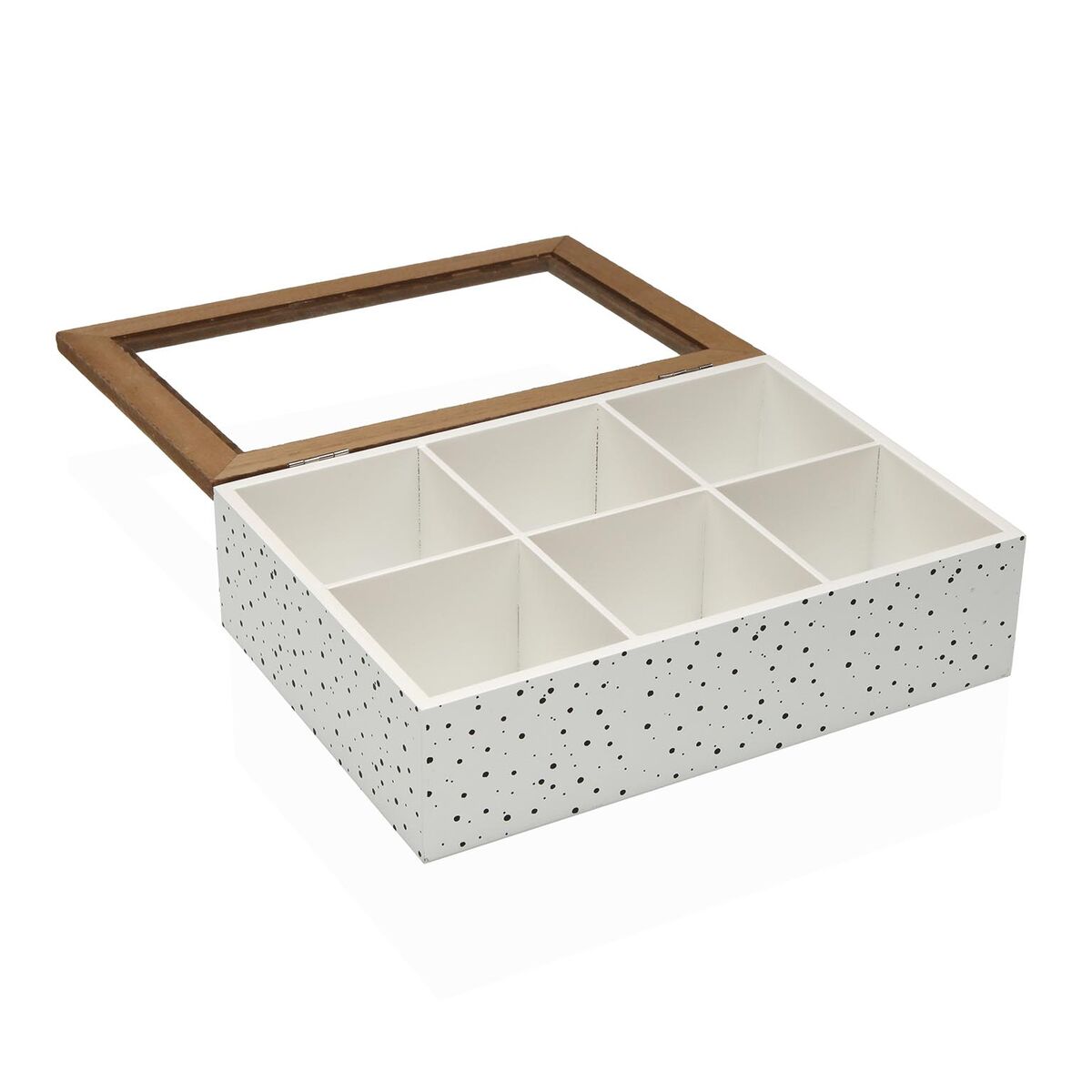 Box for Infusions Versa SPECKLE Wood 17 x 7 x 24 cm, view 2