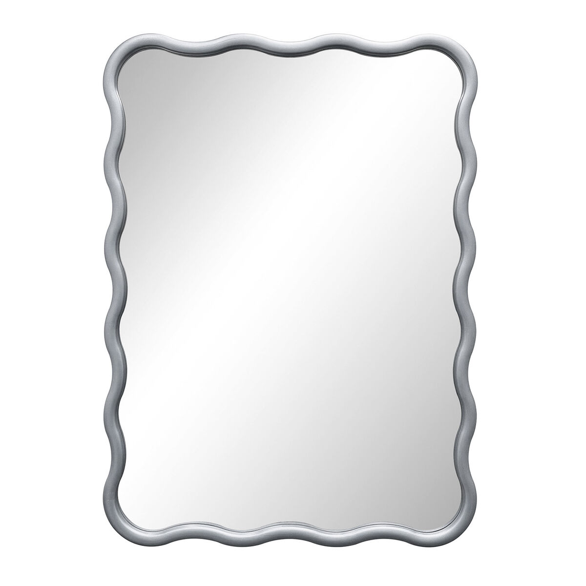 Miroir mural Versa Argenté 2,2 X 73 X 53 CM