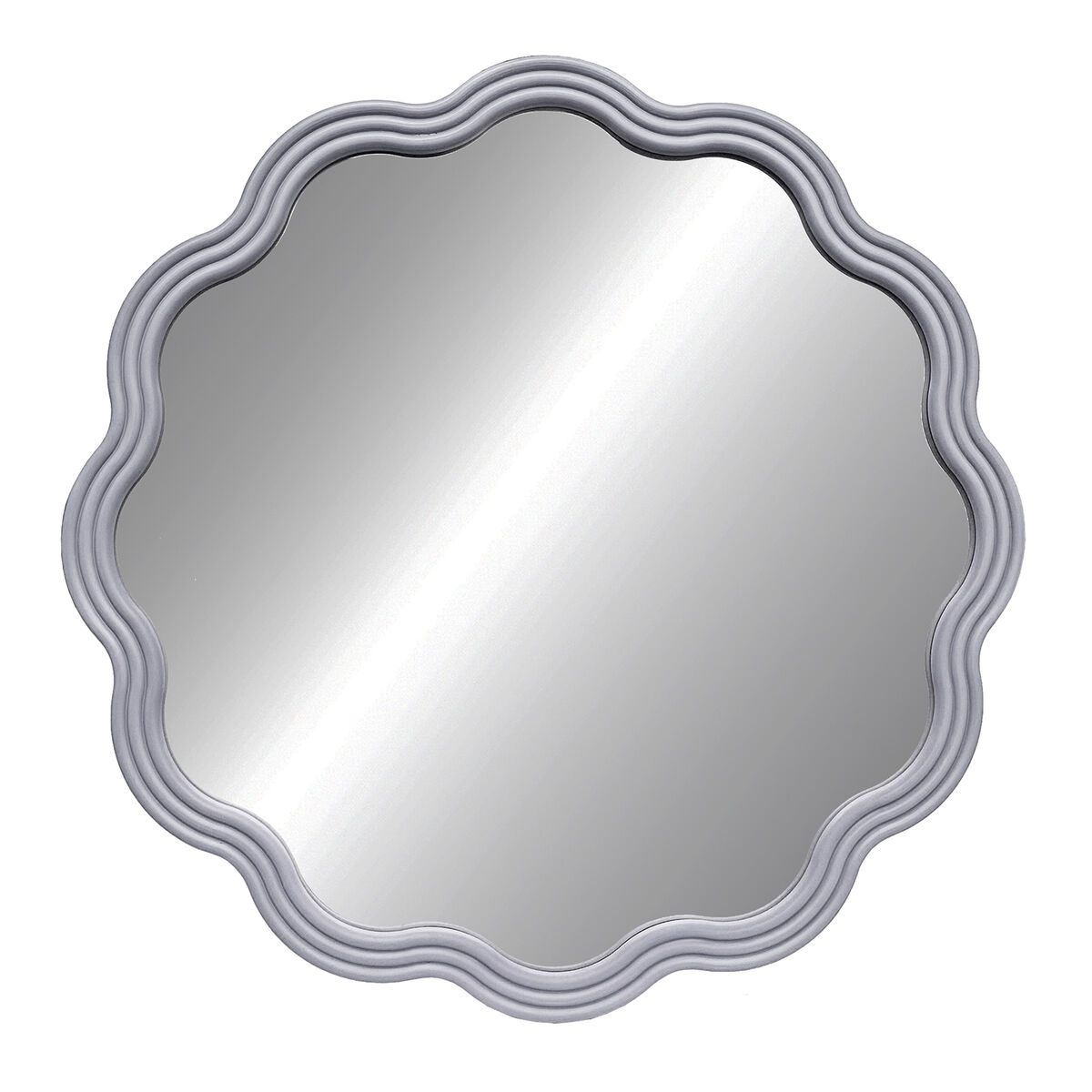 Miroir mural Versa Argenté 3 x 60 x 60 cm