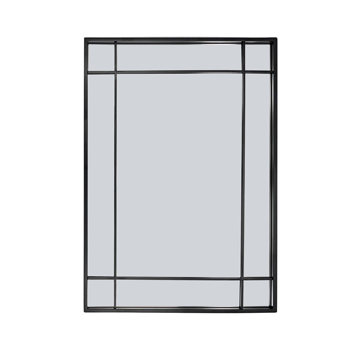 Miroir mural Versa Noir 2,9 X 76 X 53 CM