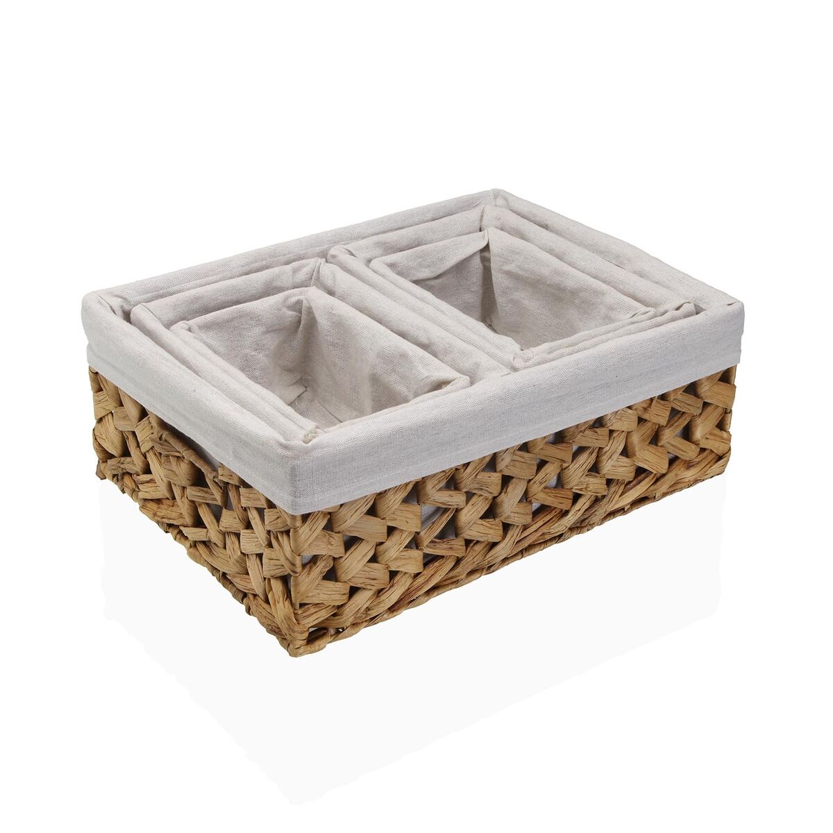 Image secondaire de Set de basket Versa Braids Jacinthe d'eau 30 x 15 x 40 cm