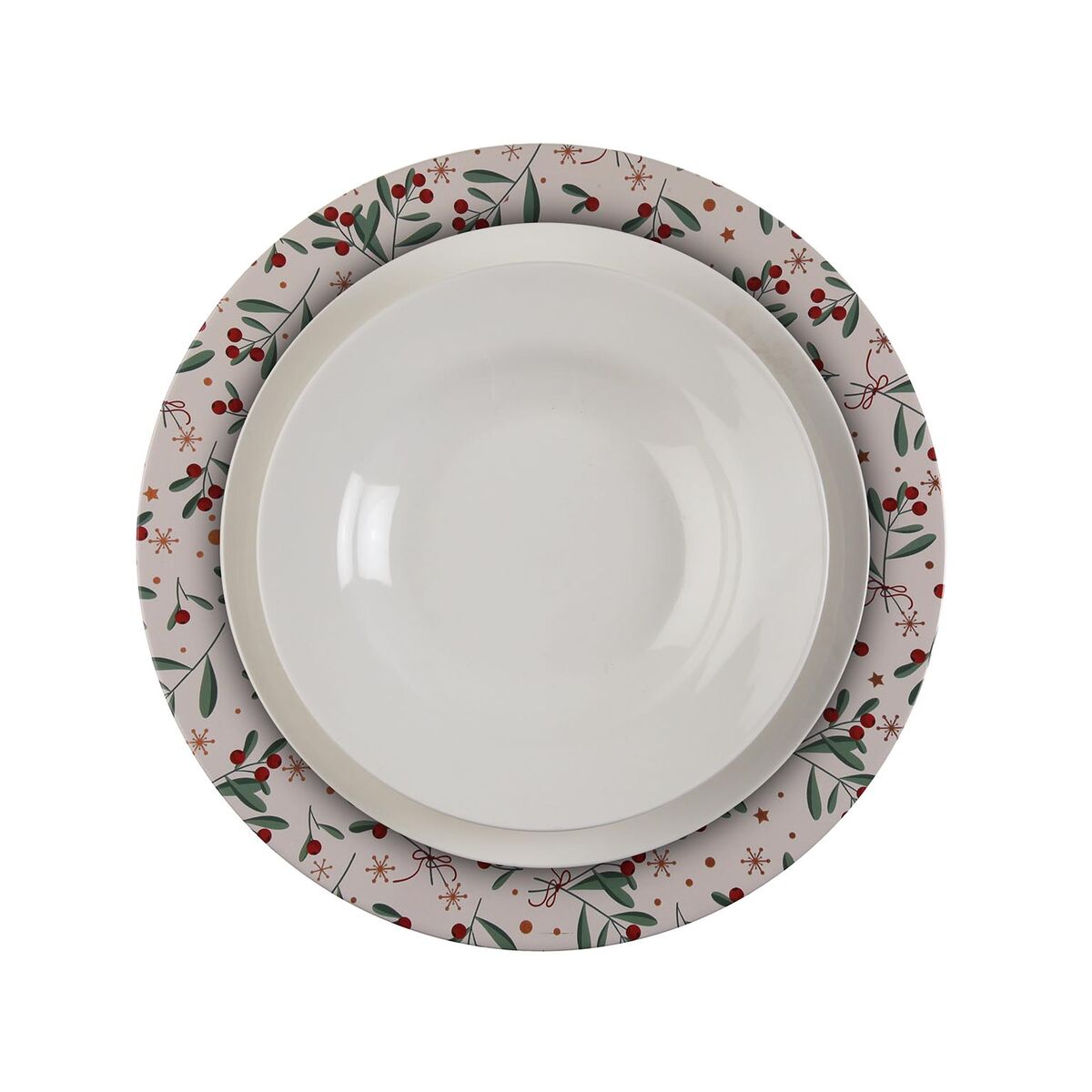 Image secondaire de Dessous d'Assiette Versa Métal Baies 33 x 1,5 x 33 cm