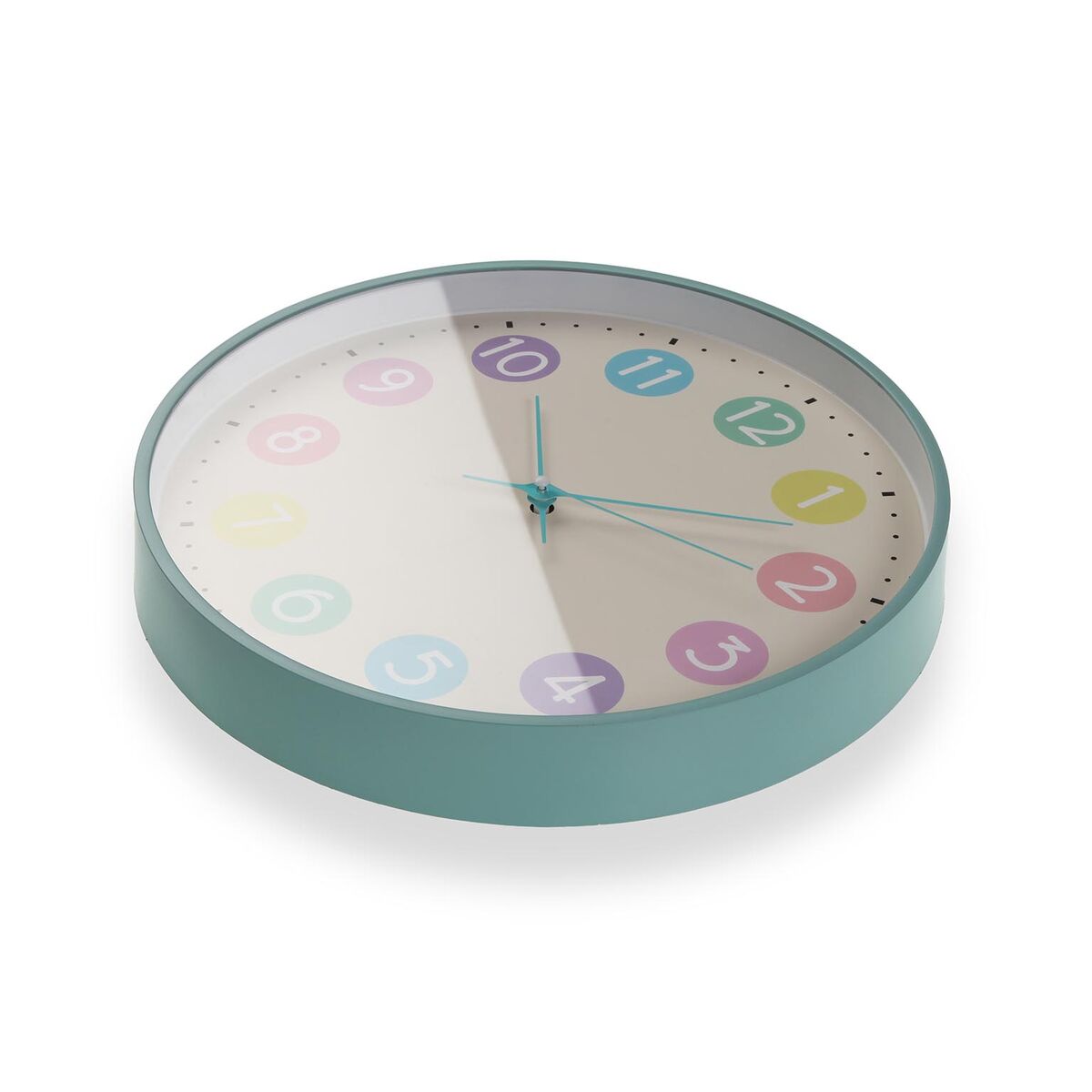 Image secondaire de Horloge Murale Versa Multicouleur Plastique 30 x 30 x 4,5 cm